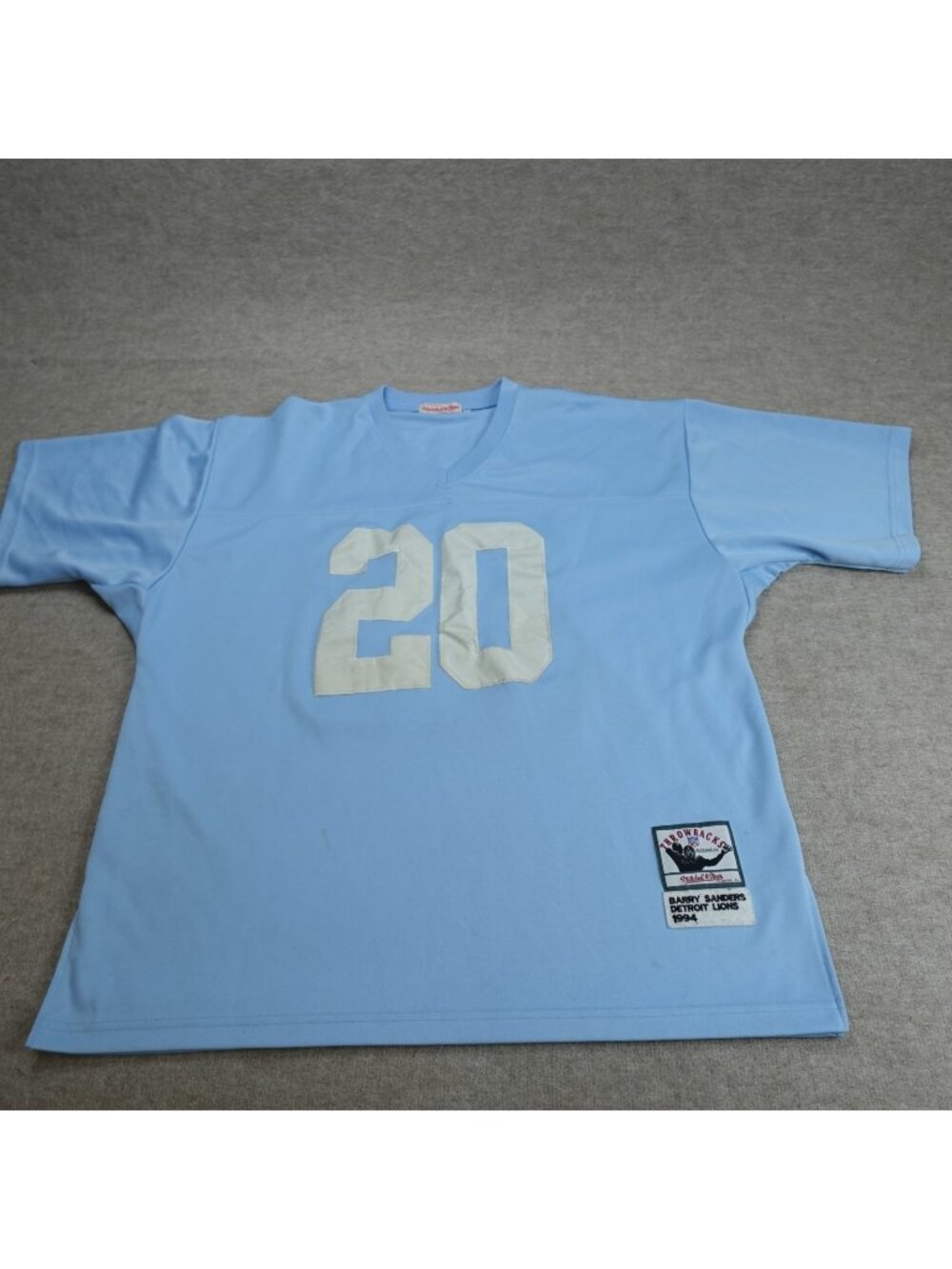 Mitchell & Ness Jersey 54 2XL Barry Sanders Detroit Lions NFL Throwback Vintage